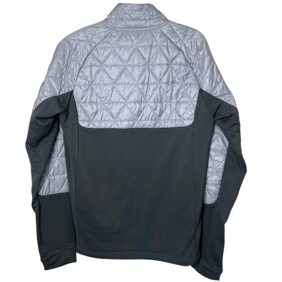 Smartwool Men's Propulsion 60 Hybrid 1/2 Zip Insulated Jacket Gray Size Medium - Picture 11 of 12